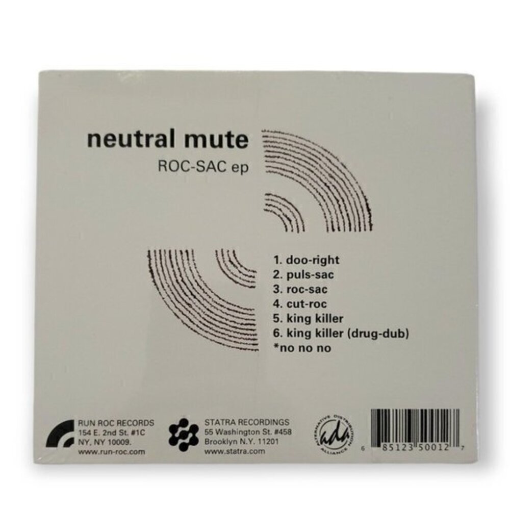 NEUTRAL MUTE  - Roc-Sac  EP [2005 CD]‎ - Picture 2 of 2